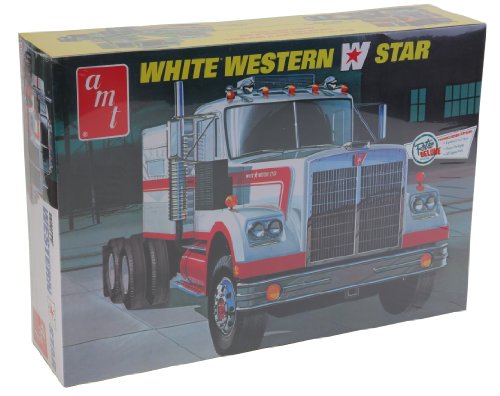 AMT 1/25 ホワイト ウエスタンスター セミ トラクター(中古品) 11,579円