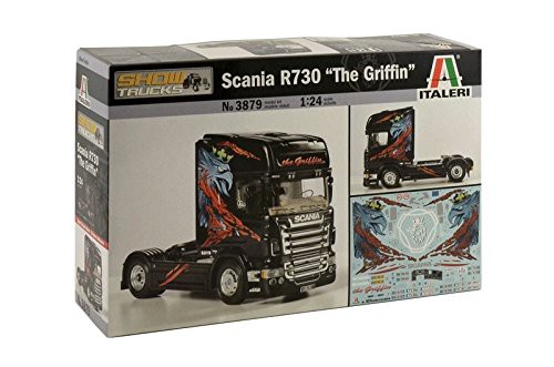 イタレリ 1/24 スカニア R730 グリフィン トラクターヘッド プラスチックモ(中古品)