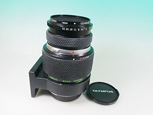 Olympus MFレンズ OM 80mm F4 macro チューブ付き(中古品)