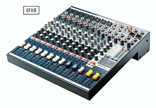 Soundcraft サウンドクラフト エフェクター搭載・アナログミキサー EFX8(中古品)