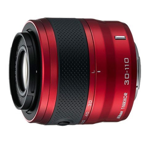 Nikon 1 30-110mm f/3.8-5.6 VR Nikkorレンズ（レッド）(中古品)の通販は