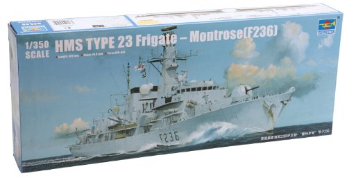 (未使用･未開封品)トランペッター 1/350 イギリス海軍 23型フリゲート HMS モントローズ F236 プラモデル トランペッター 1/350 イギリス海軍 23型フリゲート HMS モントローズ