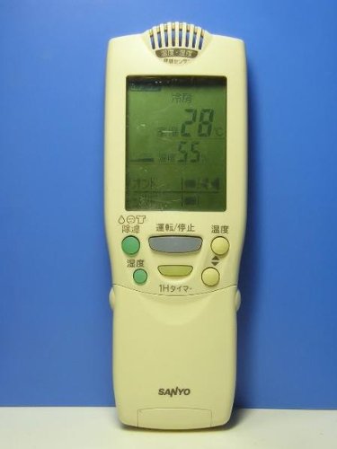三洋電機 エアコンリモコン RCS-EH1(中古品)