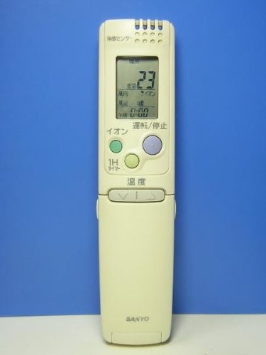 三洋電機 エアコンリモコン RCS-SN7(中古品)