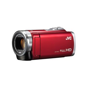 JVCKENWOOD JVC EVERIO ビデオカメラ GZ-E320 内蔵メモリー8GB ローズレッ (中古品)