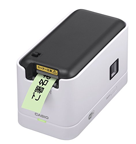 カシオ ラベルライター メモプリ Wi‐Fi対応 ホワイト MEP-F10-WE(中古品)
