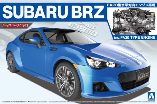 青島文化教材社 1/24 ザ・ベストカーGTシリーズ No.104 スバル BRZ 2012 エ(中古品)