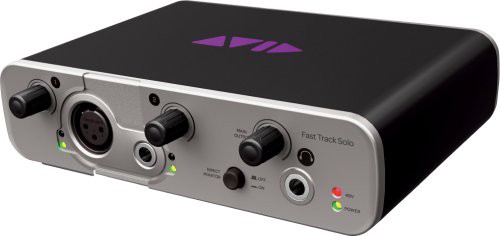 AVID Fast Track Solo オーディオインターフェイス(中古品)