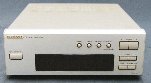 ONKYO　T-405FX FM/AMチューナー　美品 Amazon.co.jp: ONKYO オンキョー T-405X FMステレオ AM