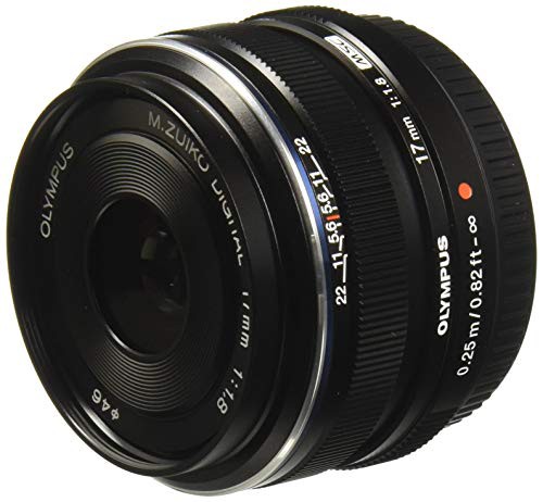 OLYMPUS 単焦点レンズ M.ZUIKO DIGITAL 17mm F1.8 ブラック(中古品) - その他交換レンズ