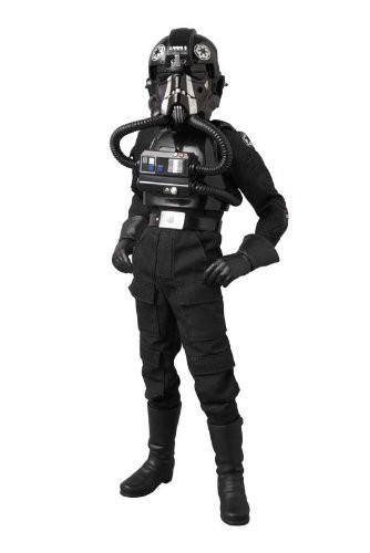 RAH リアルアクションヒーローズ スター・ウォーズ TIE-FIGHTER PILOT Blac(中古品)