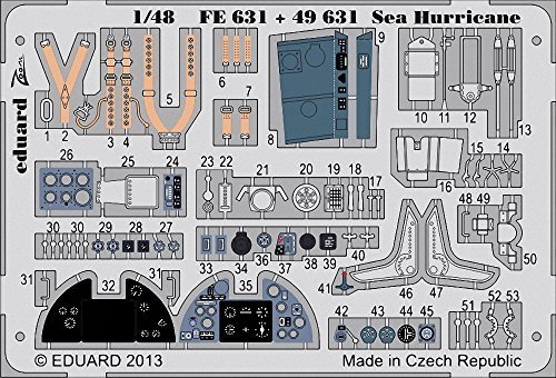 エデュアルド 1/48 シーハリケーン イタレリ用 EDU49631(中古品)