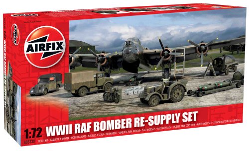 エアフィックス 1/72 第二次世界大戦 イギリス空軍 爆撃機補給セット プラ (中古品)