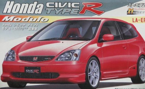 フジミ1/24 ミレニアム21 ホンダ シビック タイプR モデューロ インテリア (中古品)