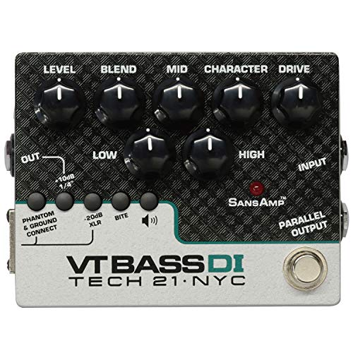 TECH21 サンズアンプ SANSAMP VT Bass DI ベース用DI プリアンプ (中古品)