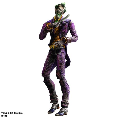 BATMAN ARKHAM CITY PLAY ARTS改 ジョーカー(PVC塗装済みアクションフィギ (中古品)