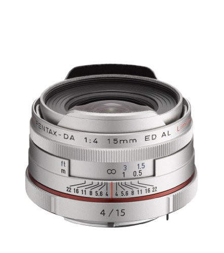 Pentax 21480 HD DA Objectif 15 mm f/4.0 Argent(中古品)