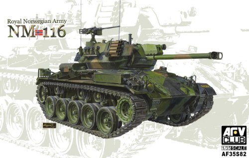 AFVクラブ AFV CLUB 1/35 ノルウェー陸軍 NM-116軽戦車 FV35S82 プラモデル(中古品)