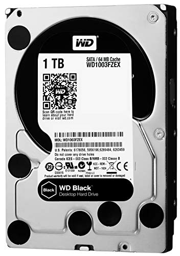 WD ゲーミング / クリエイティブ HDD 内蔵ハードディスク 3.5インチ 1TB WD(中古品)
