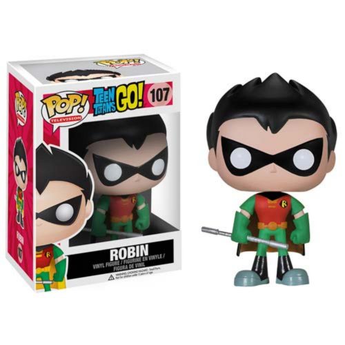 Teen Titans Go! Funko Pop! TV Robin Vinyl Figure(中古品)