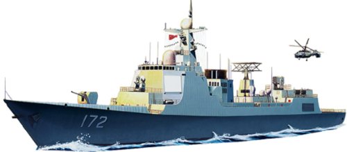 ブロンコモデル 1/350 中国海軍ミサイル駆逐艦052D型昆明172号“Kunming プ(中古品)