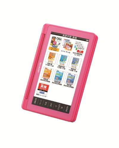 シャープ カラー電子辞書(音声対応/タイプライターキー配列)ピンク(中古品)