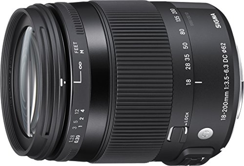 SIGMA 高倍率ズームレンズ Contemporary 18-200mm F3.5-6.3 DC MACRO OS HS(中古品)
