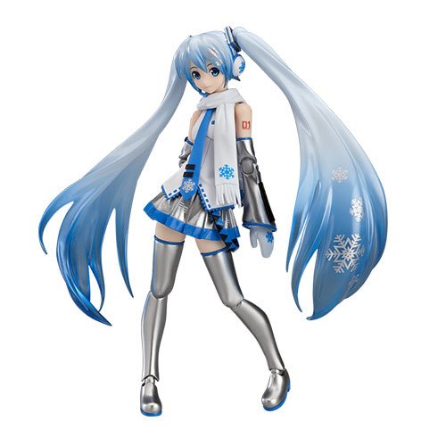 figma キャラクター・ボーカル・シリーズ01 初音ミク 雪ミク ノンスケール (中古品)