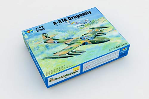 トランペッター 1/48 A-37A ドラゴンフライ プラモデル(中古品)