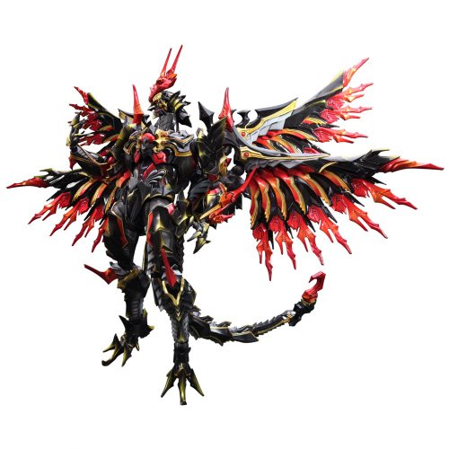 FINAL FANTASY VARIANT PLAY ARTS改 バハムート(PVC塗装済みアクションフィ(中古品)