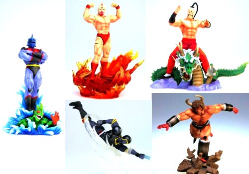 超像可動 フィギュアコレクション キン肉マン ノーマル全5種(中古品)