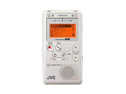 VICTOR XA-LM10-W ホワイト レッスンマスター ポータブルデジタルレコーダ (中古品)