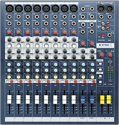 Soundcraft サウンドクラフト コンパクト・アナログミキサー EPM8(中古品)