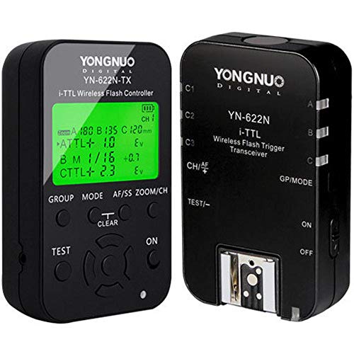 YONGNUO YN-622N-KIT Wireless i-TTL Flash Trigger Kit with LED Screen f(中古品)の通販は