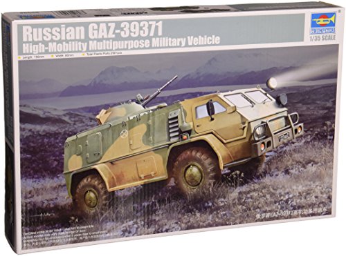 トランペッター 1/35 ロシア軍 GAZ-39371 ヴォドニク 高機動車 プラモデル(中古品)
