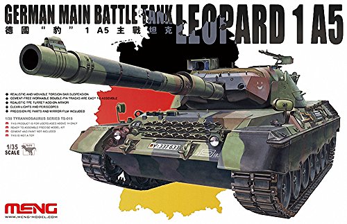 モンモデル 1/35 ドイツ主力戦車 レオパルト1A5 プラモデル(中古品)