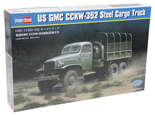 ホビーボス 1/35 ファイティングヴィークル シリーズ GMC CCKW-352 カーゴ (中古品)