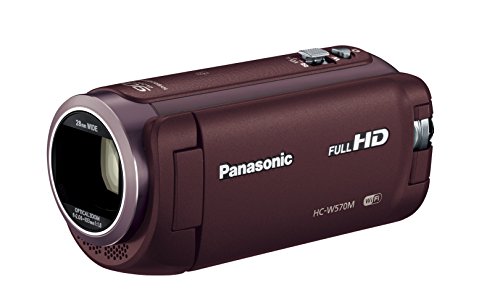 カメラ Panasonic HC-W570M ビデオカメラ ブラウン