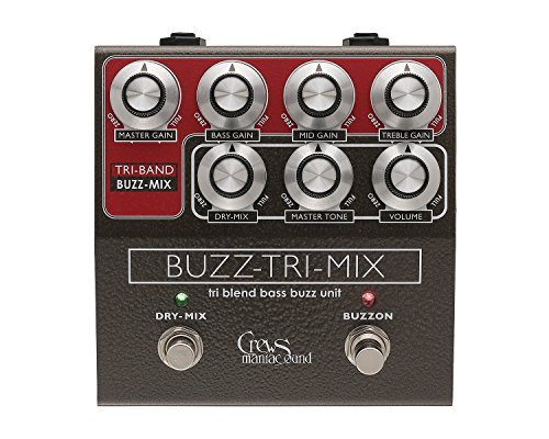 Crews Maniac Sound Buzz-Tri-Mix ベースファズ(中古品)