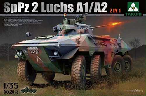 TAKOM 1/35 ドイツ連邦軍装輪装甲車SpPz 2 ルクス A1/A2 「2 in 1」 プラモ(中古品)の通販は 8,094円