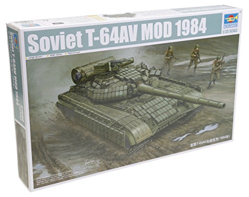 トランペッター 1/35 ソビエト軍 T-64 主力戦車 Mod.1984 プラモデル(中古品)