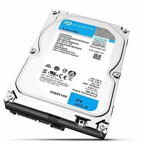 Seagete HDD 内蔵ハードディスク 3.5インチ 8TB Archive HDD ST8000AS0002 (中古品)