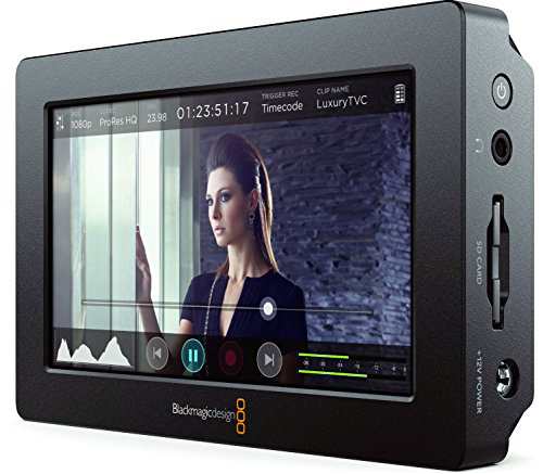 Blackmagic Design モニター一体型ポータブルレコーダー Video Assist 5イ (中古品)