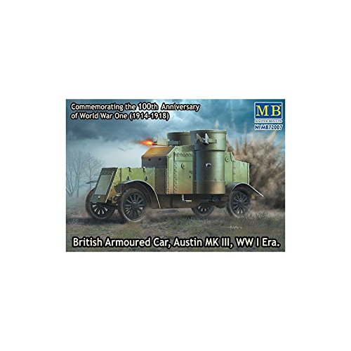 マスターボックス MSB72007 1/72 WWI イギリス軍 オースティンMk.III 装甲 (中古品)