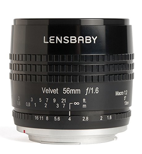 Lensbaby LB-V56BF ベルベット 56インチレンズ Fuji Xカメラ用(中古品)