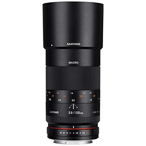 SAMYANG 単焦点マクロレンズ 100mm F2.8 MACRO ニコン F用(AEタイプ) フル (中古品)