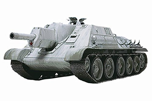 タミヤ 1/48 ミリタリーミニチュアシリーズ No.27 ソビエト陸軍 自走砲 SU-(中古品)