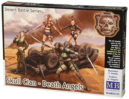 マスターボックス 1 35 デスエンジェルス女性戦士4体 Desert Battleシリー 中古品 の通販はau Pay マーケット Goodlifestore