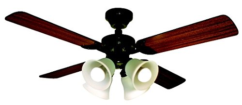 東京メタル シーリングファン リモコン付 黒 LED電球4灯付 TDC42001BKRCLD（中古品）