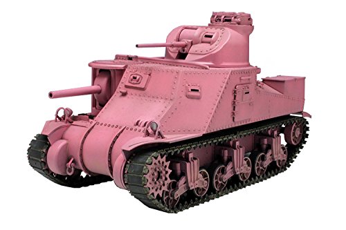 プラッツ 1/35 ガールズ&パンツァー M3中戦車 リー ウサギさんチーム プラ (中古品)